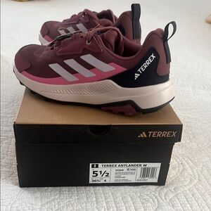 Adidas Red Athletic Shoes